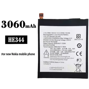 New phone battery HE344 for Nokia