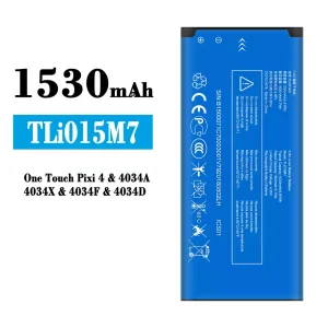 New phone battery TLi015M7 for Alcatel One Touch Pixi 4