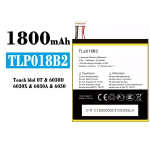 New phone battery TLP018B2 for Alcatel Touch idol OT