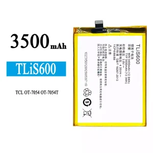 New phone battery TLiS600 for Alcatel TCL OT-7054/OT-7054T
