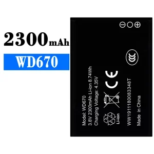New phone battery WD670 for ZTE