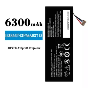 New phone battery Li3863T43P6hA03715 for ZTE MF97B/Spro2 Projector