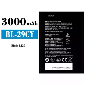 New phone battery BL-29CY for ZTE Blade L220