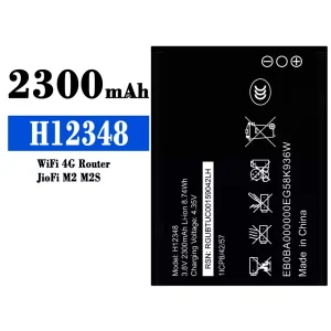 New phone battery H12348 for ZTE WiFi 4G Router/JioFi M2 M2S