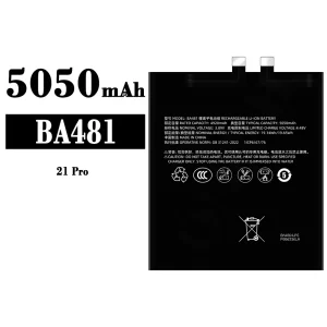 New phone battery BA481 for Meizu 21 Pro