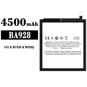New phone battery BA928 for Meizu 16T/M1928/M928Q