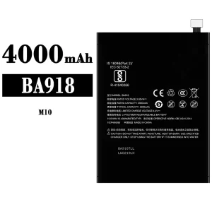 New phone battery BA918 for Meizu M10