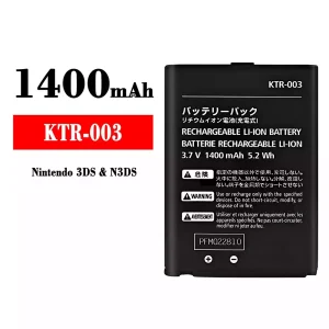 New phone battery KTR-003 for Nintendo 3DS/N3DS
