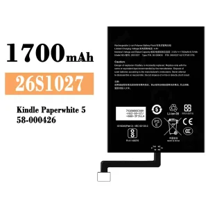 New phone battery 26S1027 for Amazon Kindle Paperwhite 5