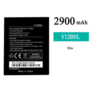 New phone battery V12BNL for WIKO
