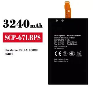 New phone battery SCP-67LBPS for Kyocera Dura PRO/E6820/E6810