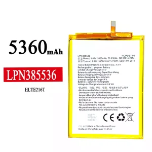 New phone battery LPN385536 for Hisense HLTE216T