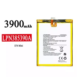 New phone battery LPN385390A for E76 mini
