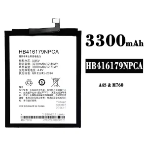 New phone battery HB416179NPCA for China Mobile A4S/M760