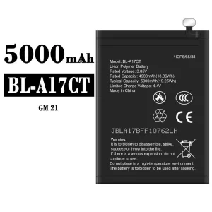 New phone battery BL-A17CT for General Mobile GM 21