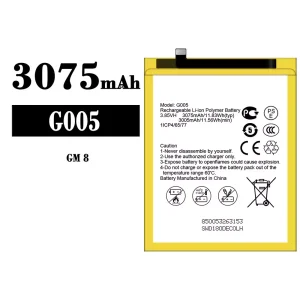 New phone battery G005 for General Mobile GM 8