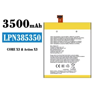 New phone battery LPN385350 for CROSSCALL CORE X3/Action X3