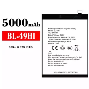 New phone battery BL-49HI for itel S23 Plus