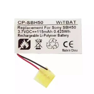 Replacement Bluetooth Headphone battery for Sony AB291634PG