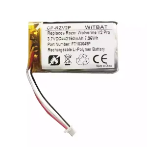 Replacement Bluetooth Headphone battery for Razer Wolverine V2 Pro,FT103049P