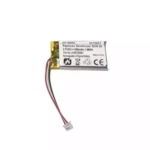 Replacement Bluetooth Headphone battery for Sennheiser AHB732038T