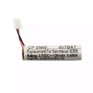 Replacement Bluetooth Headphone battery for AHB75310PA-02