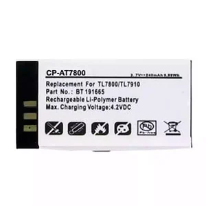 Replacement Bluetooth Headphone battery for Plantronics TL7810 TL7910 TL7912 TL7800 TL7812,BT191665